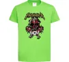 Детская футболка Metallica XXX Лаймовый фото