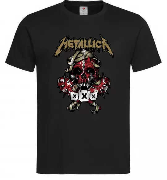 Мужская футболка Metallica XXX Черный фото