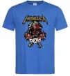 Мужская футболка Metallica XXX Ярко-синий фото