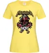 Женская футболка Metallica XXX Лимонный фото
