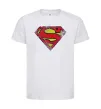 Дитяча футболка Broken logo Superman Білий фото