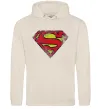 Мужская толстовка (худи) Broken logo Superman Таш фото