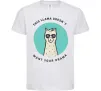 Детская футболка This llama doesn't want your drama Белый фото
