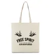 Эко-сумка Free spirit Бежевый фото