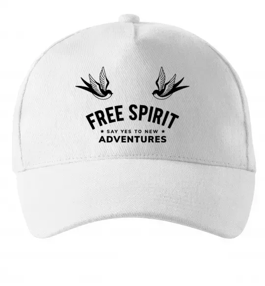 Кепка Free spirit Білий фото