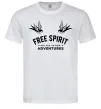 Чоловіча футболка Free spirit Білий Чоловіча футболка Free spirit Білий фото