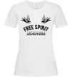 Женская футболка Free spirit Белый фото