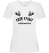 Женская футболка Free spirit Белый Женская футболка Free spirit Белый фото