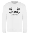Світшот Free spirit Білий Світшот Free spirit Білий фото
