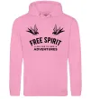 Жіноча толстовка (худі) Free spirit Рожевий фото