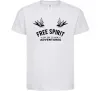 Дитяча футболка Free spirit Білий Дитяча футболка Free spirit Білий фото