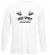 Лонгслів Free spirit Білий фото