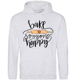 Мужская толстовка (худи) Bake someone happy Мужская толстовка (худи) Bake someone happy