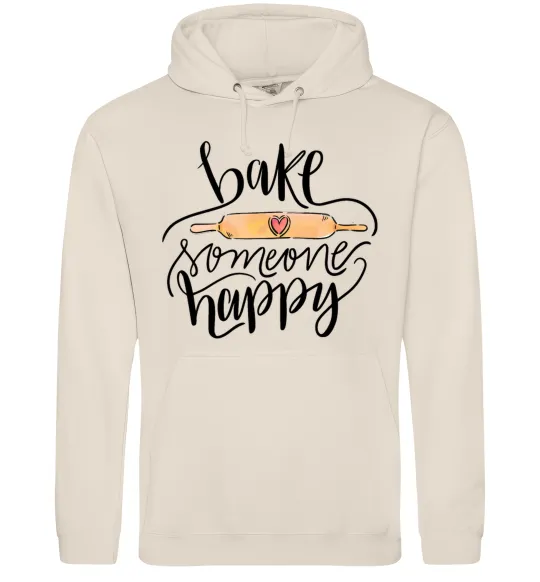 Женская толстовка (худи) Bake someone happy Таш фото