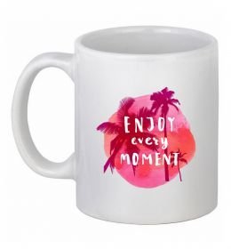 Чашка керамическая Enjoy every moment summer