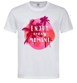 Мужская футболка Enjoy every moment summer