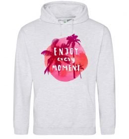 Мужская толстовка (худи) Enjoy every moment summer Мужская толстовка (худи) Enjoy every moment summer