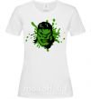 Жіноча футболка Angry Hulk Білий фото