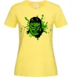 Жіноча футболка Angry Hulk Лимонний фото