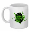 Чашка керамічна Angry Hulk Білий фото