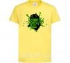 Детская футболка Angry Hulk Лимонный фото