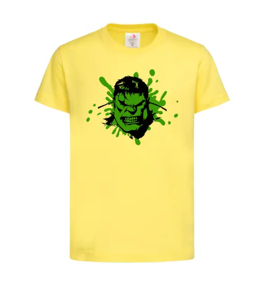 Детская футболка Angry Hulk Лимонный фото