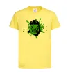 Детская футболка Angry Hulk Лимонный фото