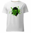 Чоловіча преміум футболка Angry Hulk Білий фото