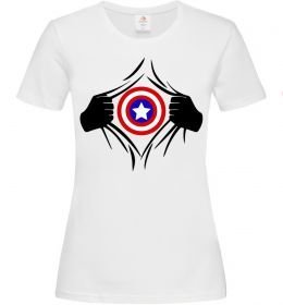 Жіноча футболка Costume Captain America Жіноча футболка Costume Captain America