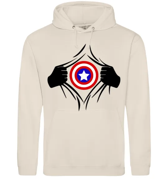 Мужская толстовка (худи) Costume Captain America Таш фото