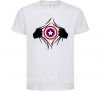 Дитяча футболка Costume Captain America Білий фото