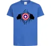 Дитяча футболка Costume Captain America Яскраво-синій Дитяча футболка Costume Captain America Яскраво-синій фото