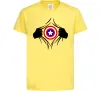 Дитяча футболка Costume Captain America Лимонний Дитяча футболка Costume Captain America Лимонний фото