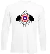 Лонгслив Costume Captain America Белый фото