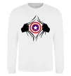 Світшот Costume Captain America Білий фото