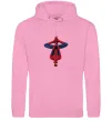 Жіноча толстовка (худі) Spiderman upside down Рожевий фото