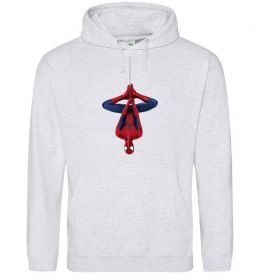 Женская толстовка (худи) Spiderman upside down