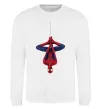 Свитшот Spiderman upside down Белый фото