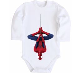 Дитячий бодік Spiderman upside down
