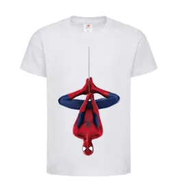 Дитяча футболка Бетмен принт Білий фото