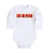 Детский боди Ironman logo Белый фото