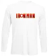 Лонгслив Ironman logo Белый Лонгслив Ironman logo Белый фото