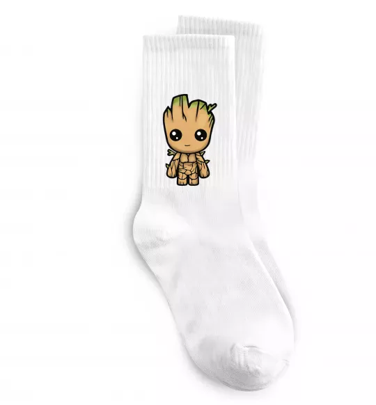 Шкарпетки I'm Groot Білий фото