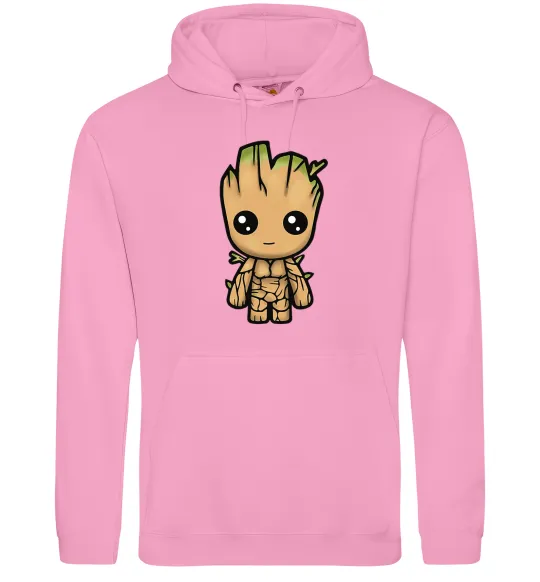Женская толстовка (худи) I'm Groot Розовый фото