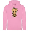 Женская толстовка (худи) I'm Groot Розовый фото