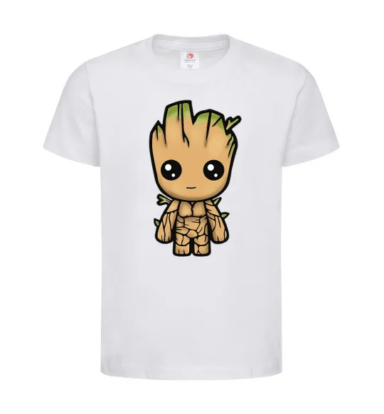 Детская футболка I'm Groot Белый фото
