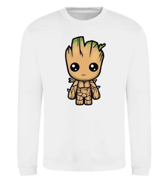 Свитшот I'm Groot Белый фото