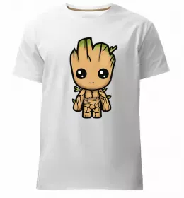 Мужская премиум футболка Guardians мультяшні Белый фото