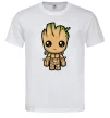 Мужская футболка I'm Groot Белый Мужская футболка I'm Groot Белый фото