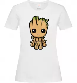 Женская футболка Guardians мультяшні Белый фото